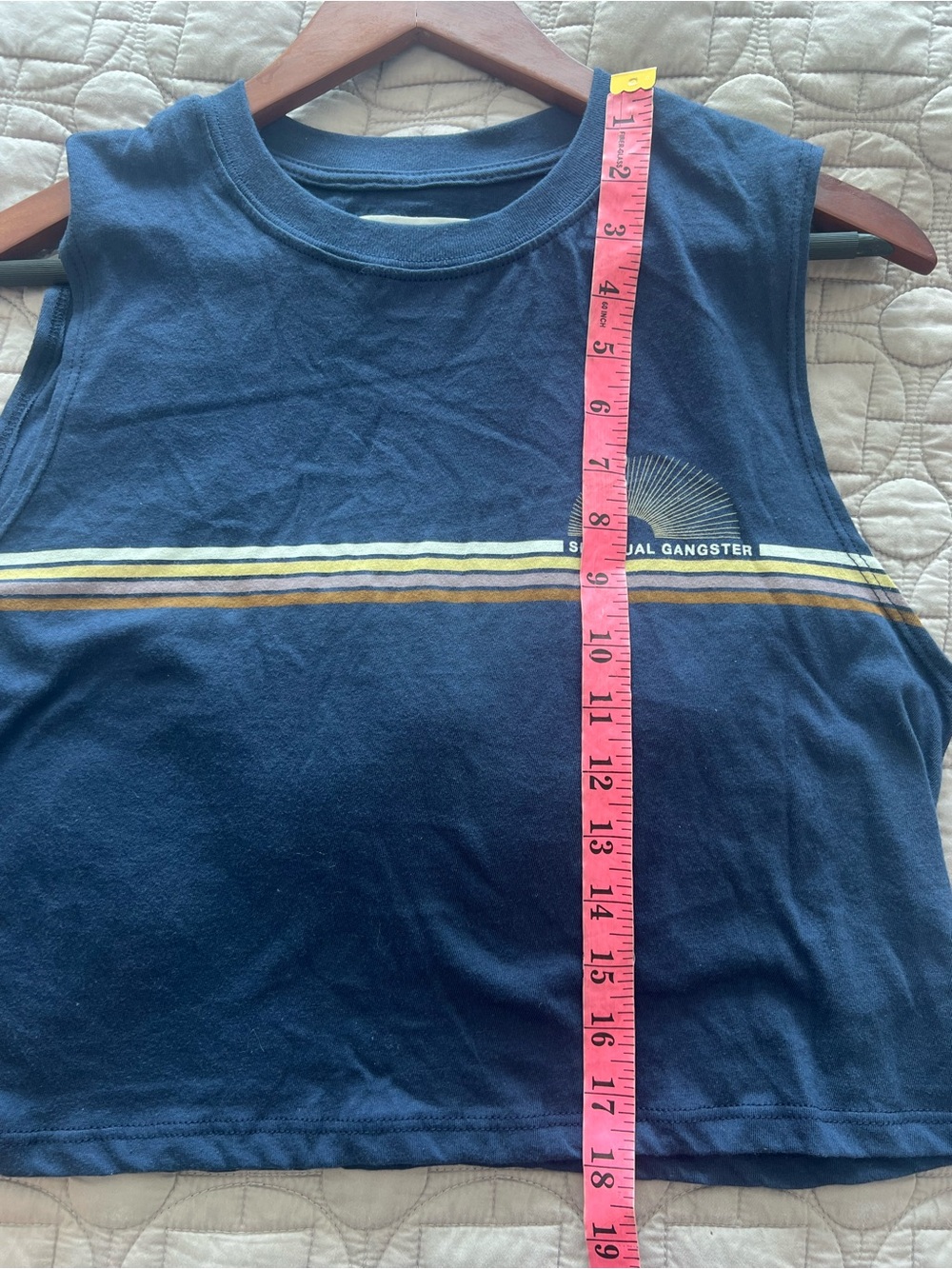 SPIRITUAL GANGSTER Sg Rays Spirit Crop Tank - Picture 9 of 16